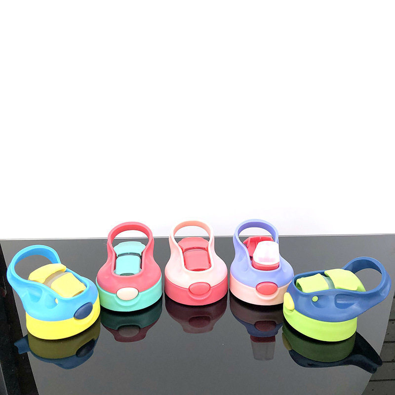 Little Liangzai copo de água de palha infantil, copo térmico de bico de pato, tampa de copo Original, acessórios de garr