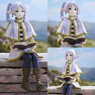 Presente otaku Decoração anime Frieren e Fern action figure Anime Friends Cenário Modelo Para colecionador