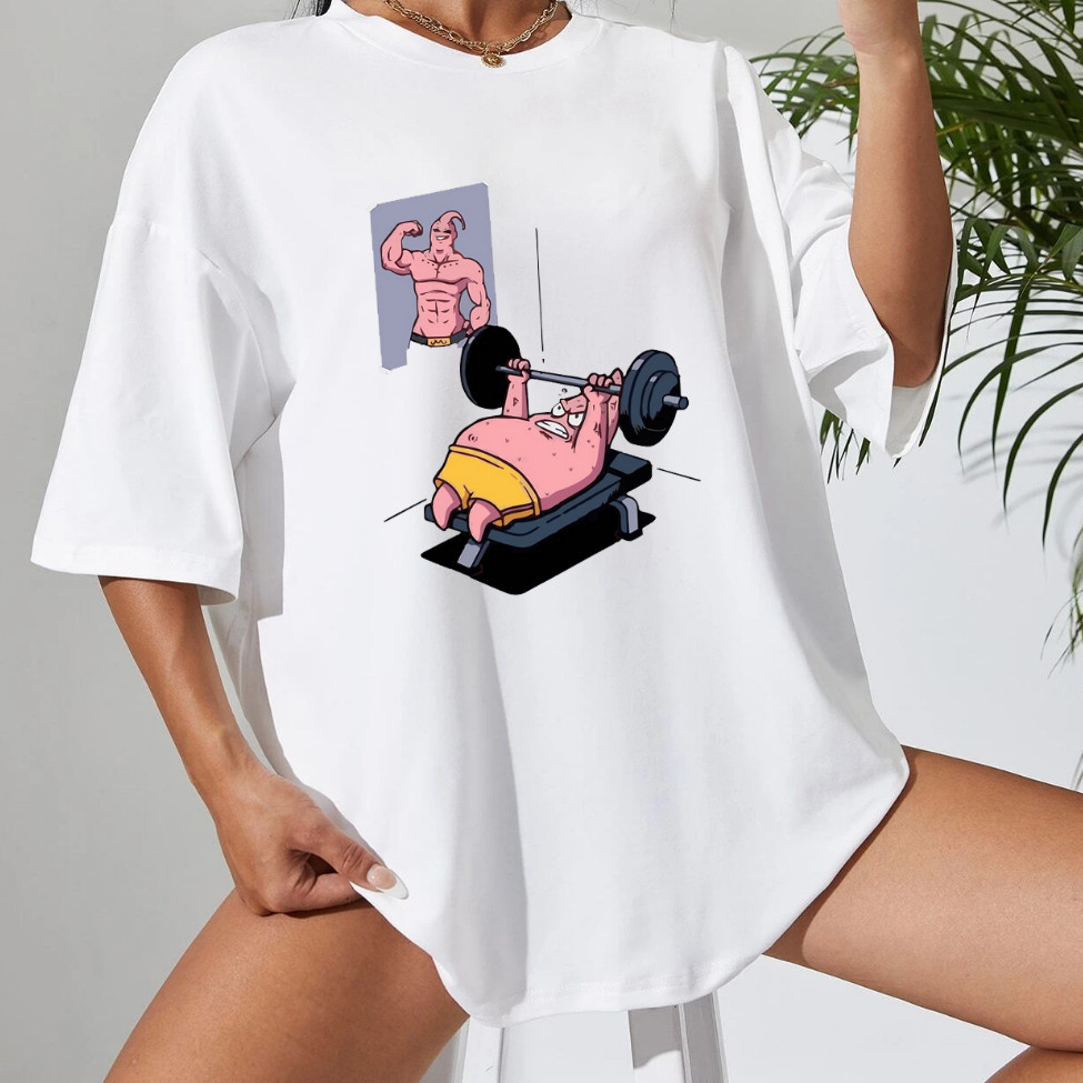 [Camiseta Premium em Algodão Puro]MIA Camiseta Unissex Feminina Oversized Streetwaer Academia