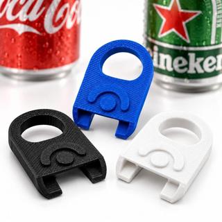 Kit 3 Abridores de Latinha Refrigerante Cerveja Protetor de Unhas