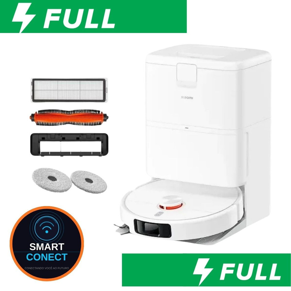 Robô Aspirador H50  10000Pa Ultra Potente Base Auto Limpante Mapeamento Inteligente 2026 original lacrado