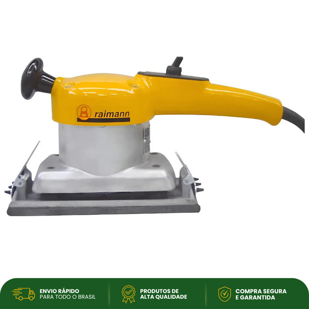 Lixadeira Orbital Raimann RTS-1 200W Bivolt Profissional Treme Treme