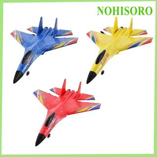 [Nohisoro] 2.4G 2 Canais RC Brinquedos Voadores Ao Ar Livre Avião De Controle De Rádio Fixo Iniciantes Meninos De 8 10 1