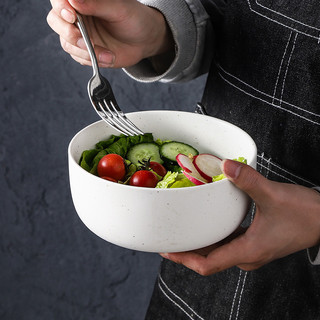 Nordic moderno estilo simples branco cerâmica conjunto de talheres restaurante influenciador loja High-End sentido placa