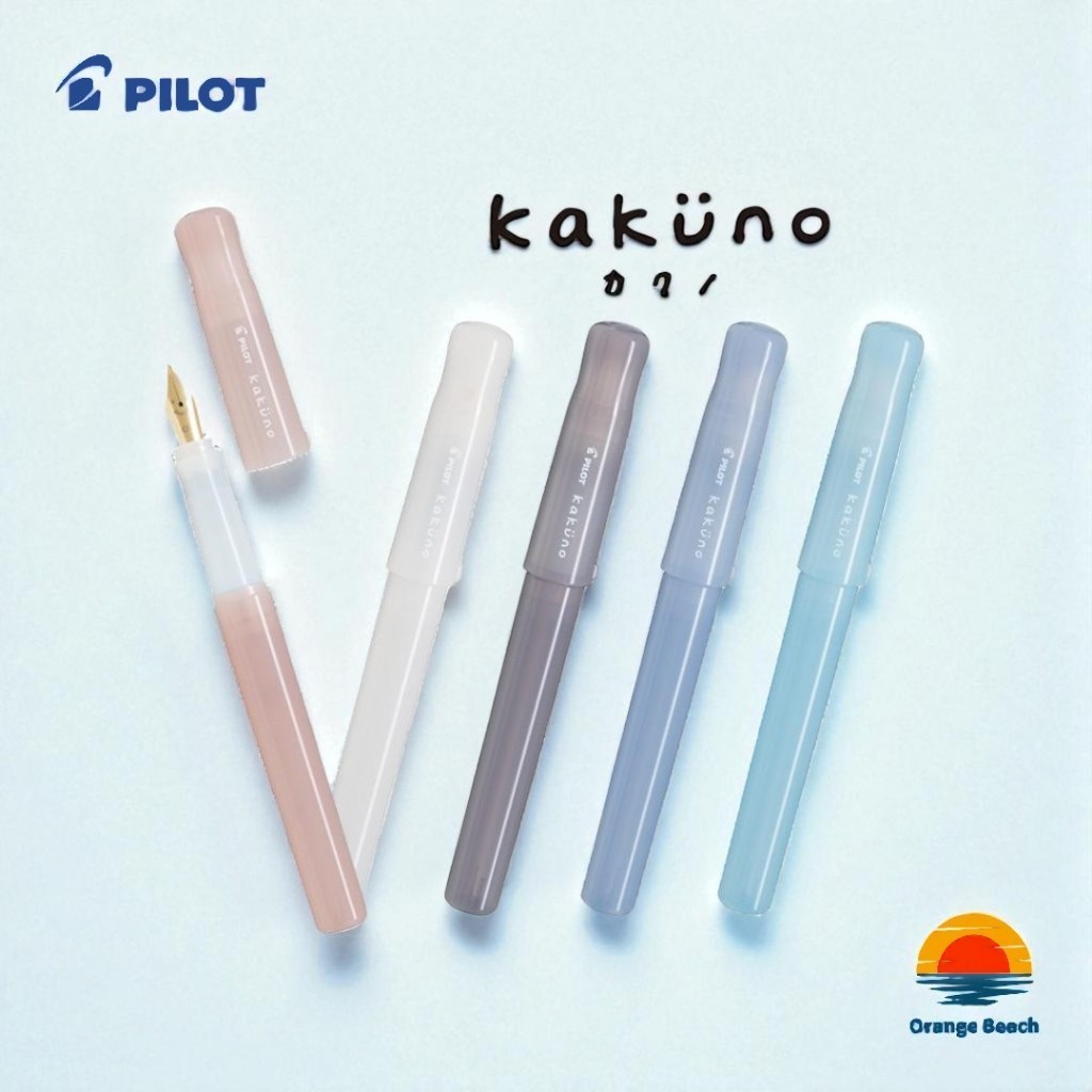 PILOT Kakuno Madoromi Caneta Tinteiro/Grip Triangular/Cores Suaves/Para Iniciantes/Japao