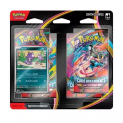 Cartas Pokemon Copag ME04 Blister Quádruplo