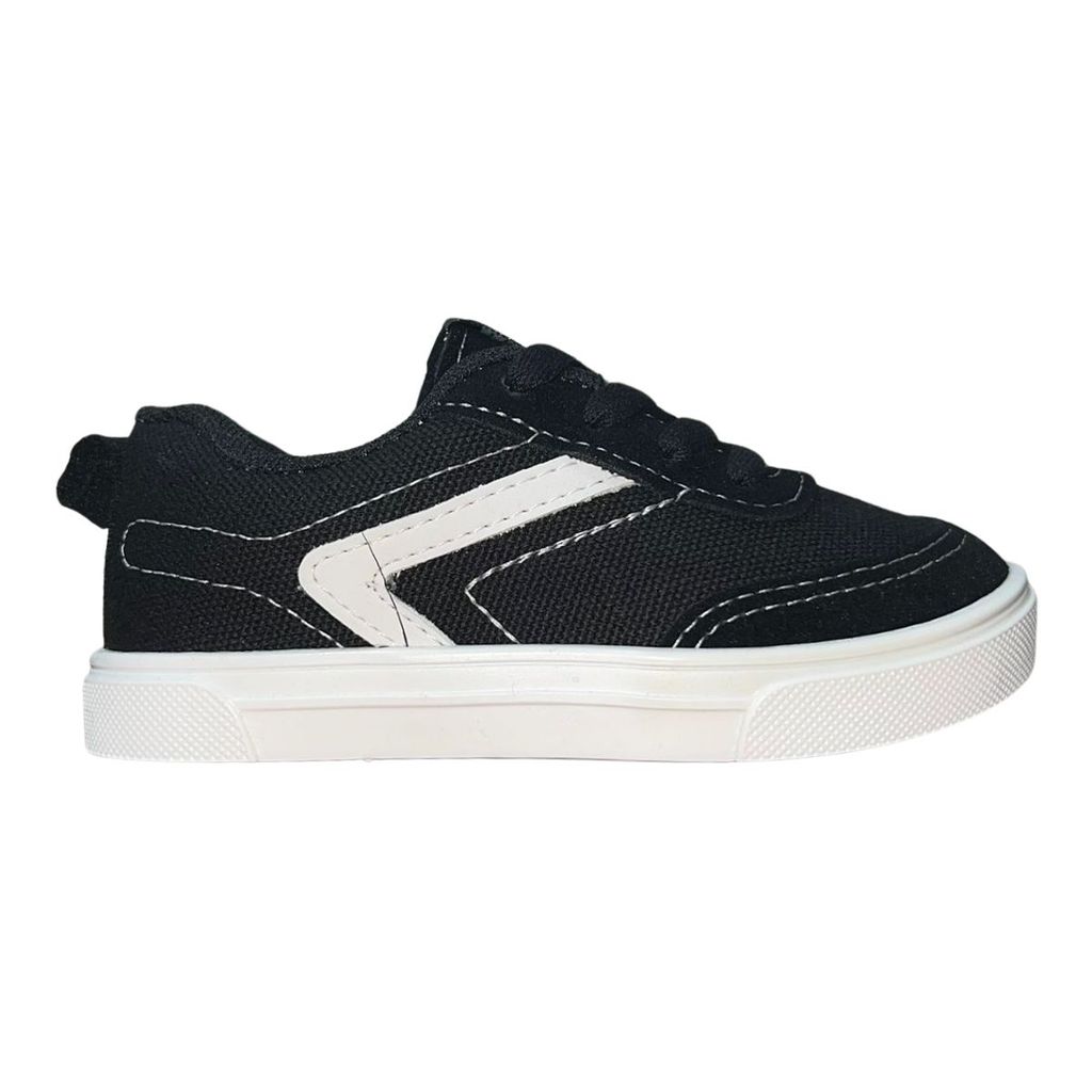 Tênis Casual Calce Fácil Infantil Menino Molekinho 2133.178 Preto