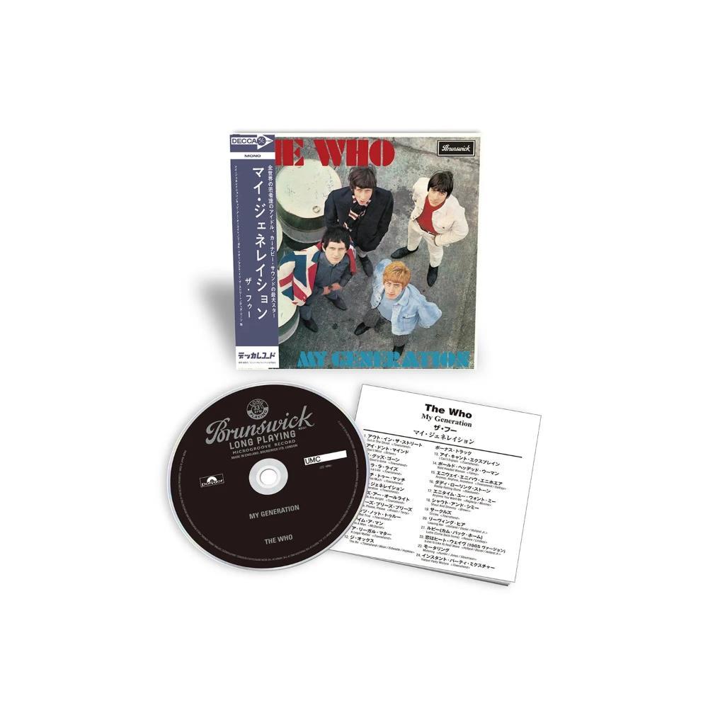 CD The Who - My Generation (SHM-CD 2014 Mono Remaster + Bonus Tracks) - Importado