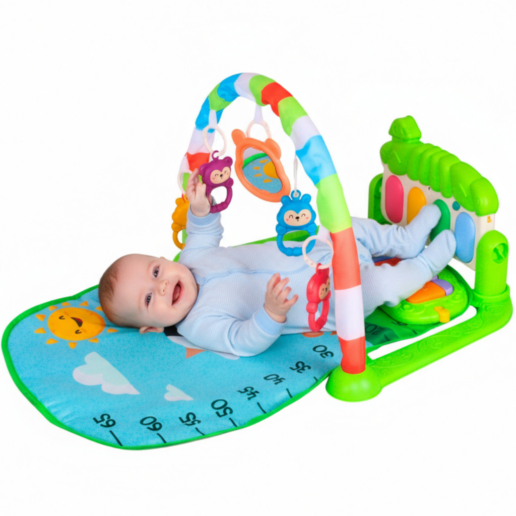 Tapete de Atividades Fazenda Com Piano Musical - Castela em Oferta na Shopee