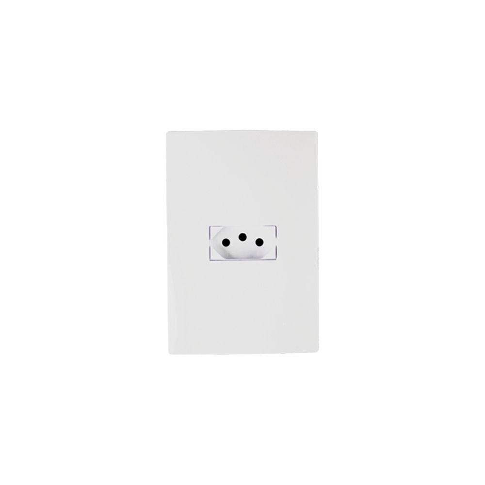 Conjunto Tomada 2p+t Branca i9 - Ilumi