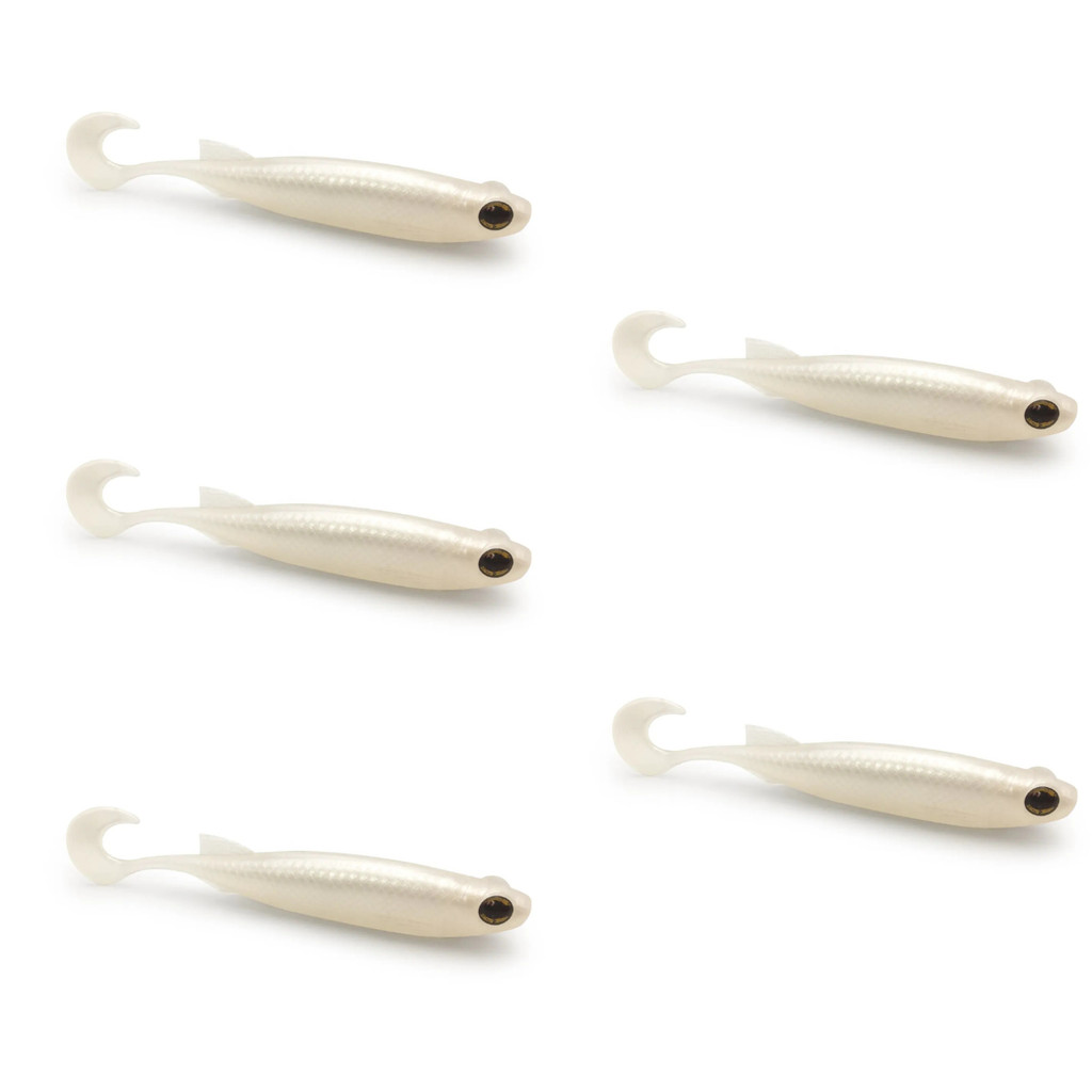 ISCA SOFT SHAD E-SHAD 12 CM COR MANJUBA 5 UNIDADE MONSTER 3X