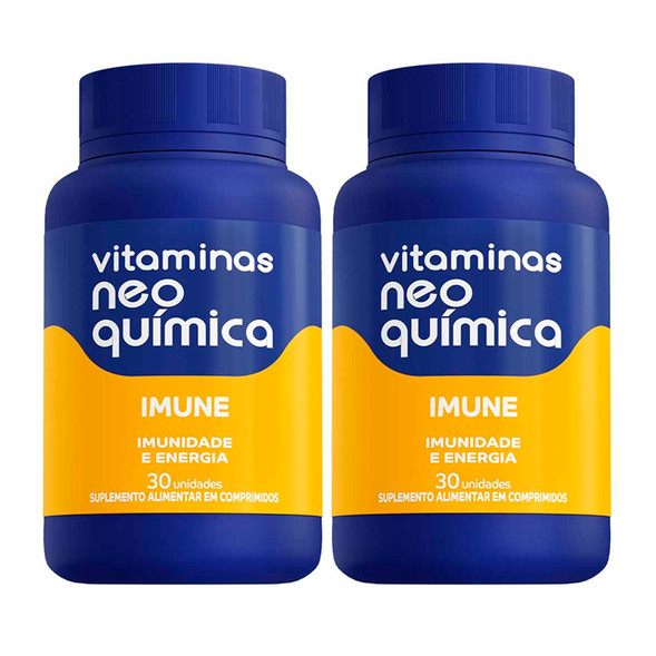Kit 2 Suplemento Vitamina Imune 30 Cápsulas - Neo Química em Oferta na Shopee