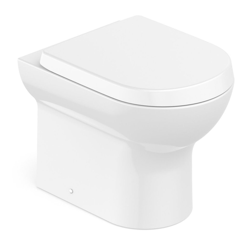 Vaso Sanitário Convencional com Assento Polipropileno Queda Amortecida Nexo Roca 1