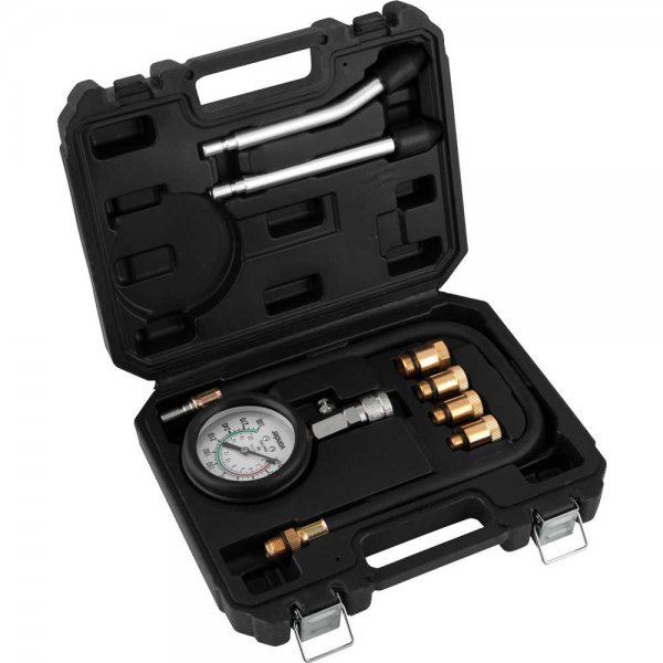 Medidor De Compressão P/Motor C/adaptadores 0-300 PSI Vonder
