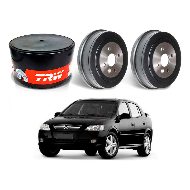 Tambor Freio Traseiro, Astra 1.8 2.0 2005 A 2011 em Oferta na Shopee