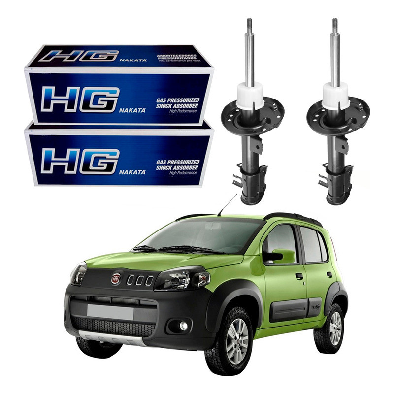 Par Amortecedor Dianteiro, Novo Uno Way 1.0 1.4 2010 A 2016 em Oferta na Shopee
