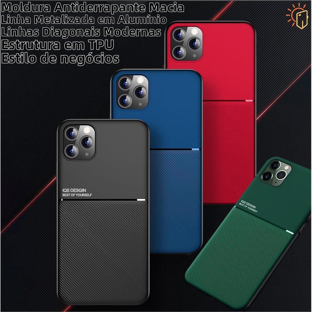 Capa Para iPhone 15 14 13 12 11 8 7 XR SE Pro Plus 2020 2022 Capinha Estilo De Negócios Masculino Textura MWK 8802 em Oferta na Shopee