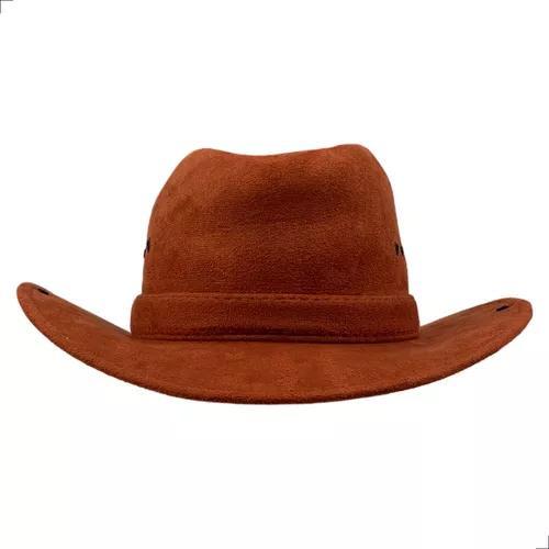 Chapéu Boiadeira Infantil em Camurça