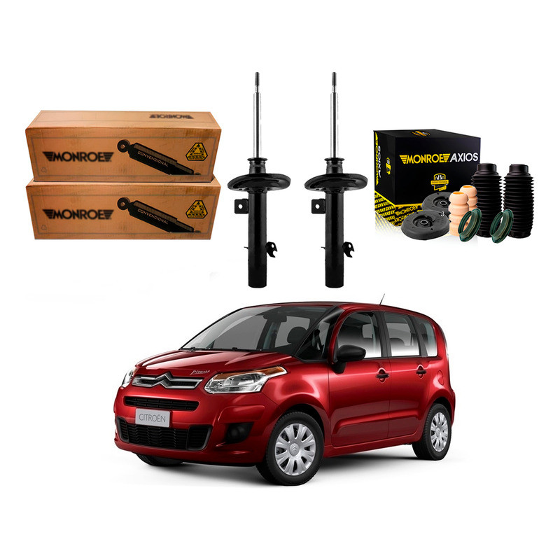 Kit Amortecedor Dianteiro C3 Picasso 1.5 1.6 2011 A 2017 em Oferta na Shopee