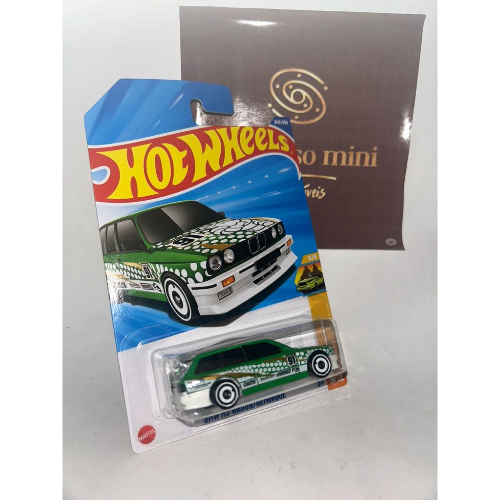 HOT WHEELS BMW M3 WAGON/REMORQUE 1:64 MATTEL