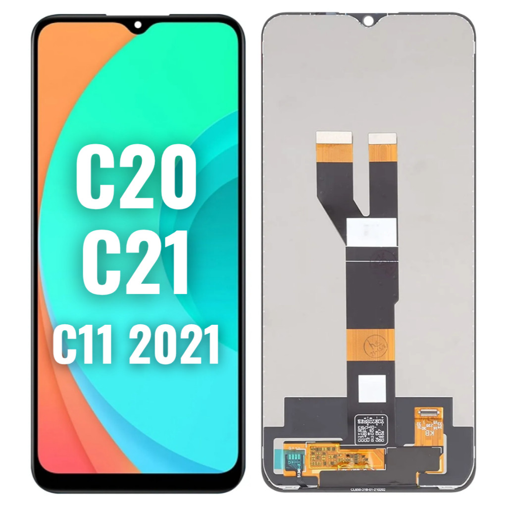 TELA FRONTAL DISPLAY LCD REALME C11 (2021)/C20/C21 RMX3231