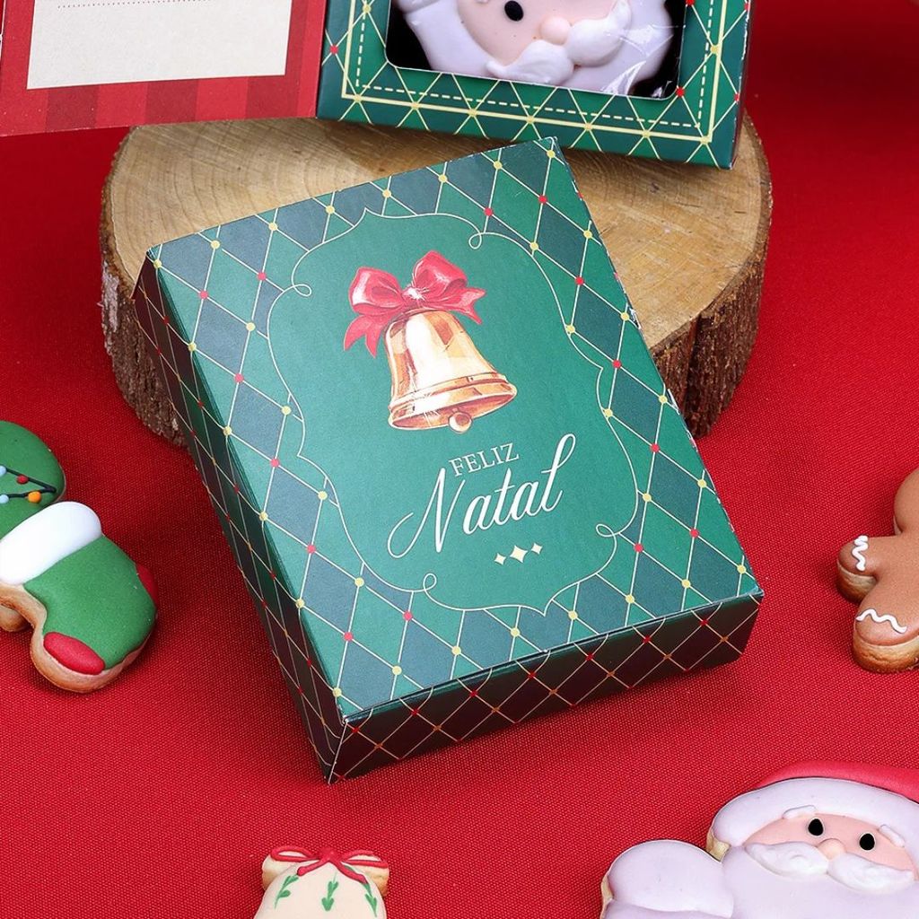20 CARTÃO P/ BISCOITOS NATAL VINTAGE 5091 ( JANGO NATAL 2025 )