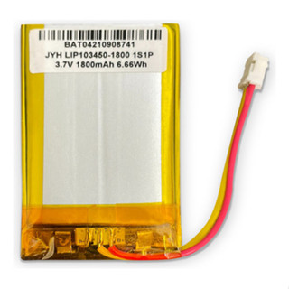 Bateria Lipo 1800mah 3.7v 3 Fios 10x34x50 3,7v Lithium 1s1p em Oferta na Shopee