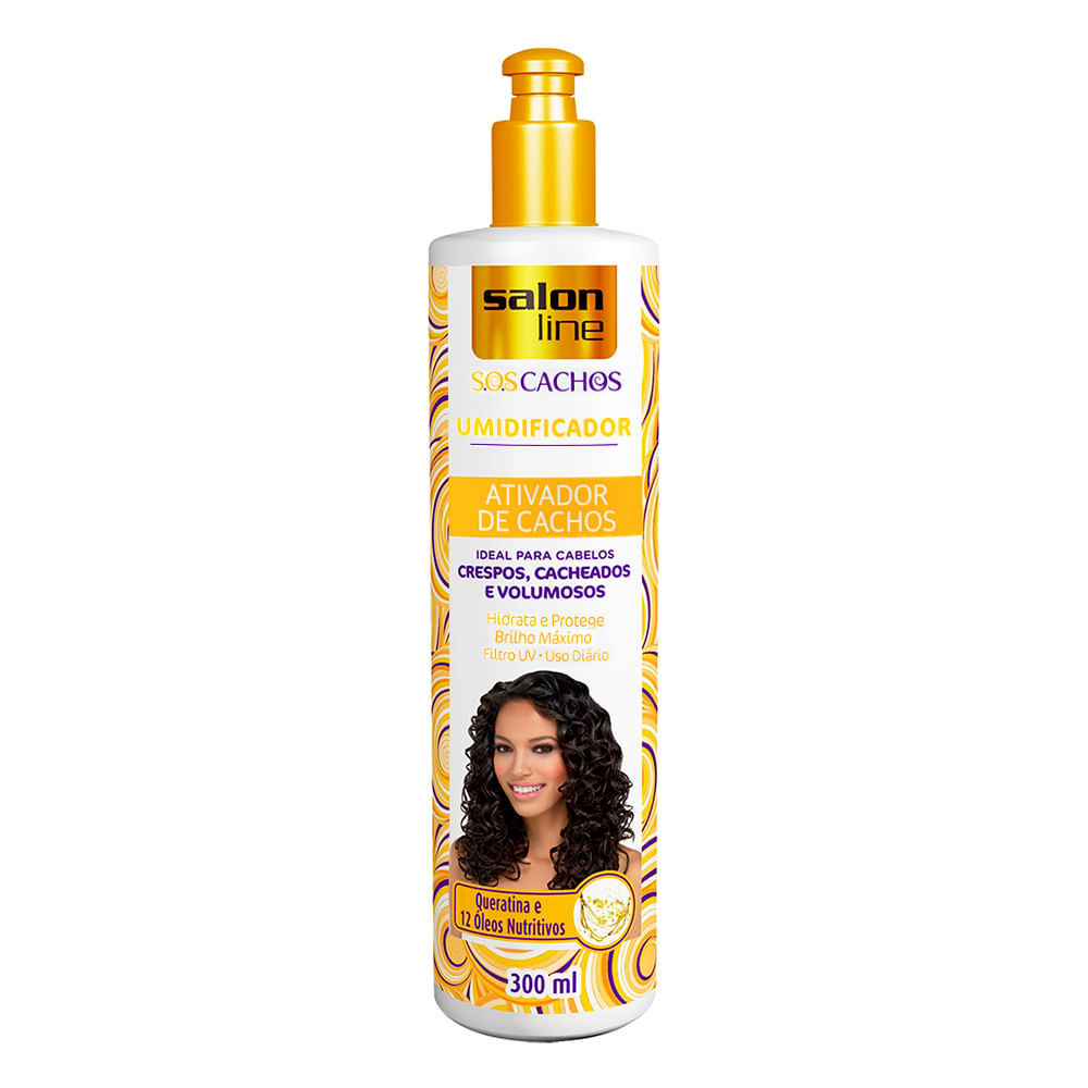 Ativador de Cachos Salon Line S.O.S Umidificador com 300ml