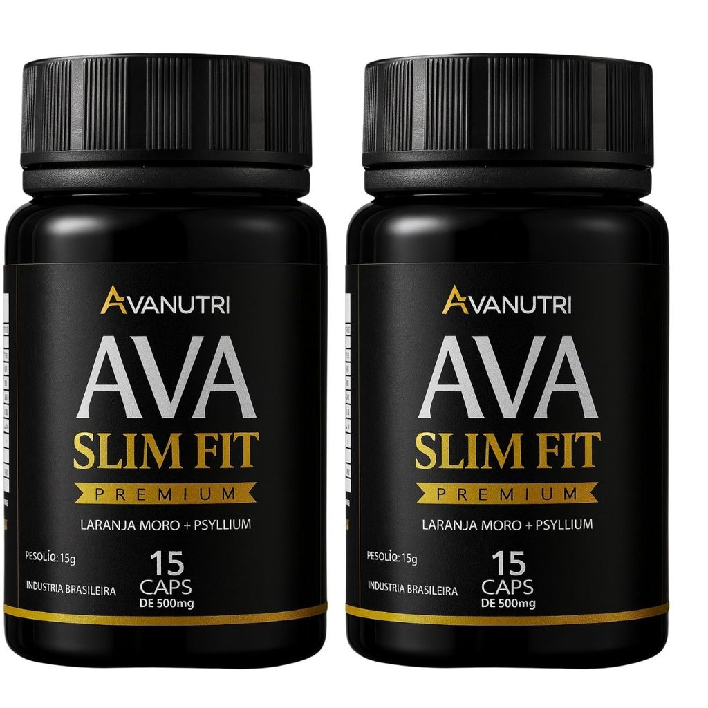 Ava Slim Gold Bariatric 30 Caps Formula Oficial Gold Labs