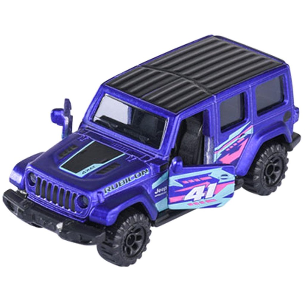 Miniatura - 1:64 - Jeep Wrangler 4X4 - Racing - Majorette 8504000000