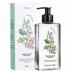 Sabonete Líquido Perfumado Jasmim Sambac 250ml Ciclo Cosmeticos Banheiro