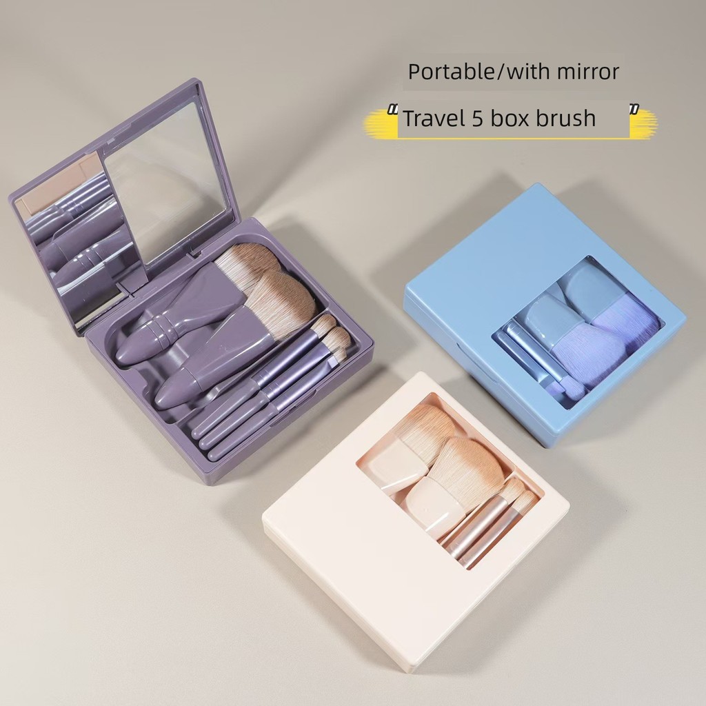 kit pincel maquiagem kit pincel maquiagem com glitter pincel de maquiagem kit Cheng Shi'an Recomendado Estojo Espelho Co