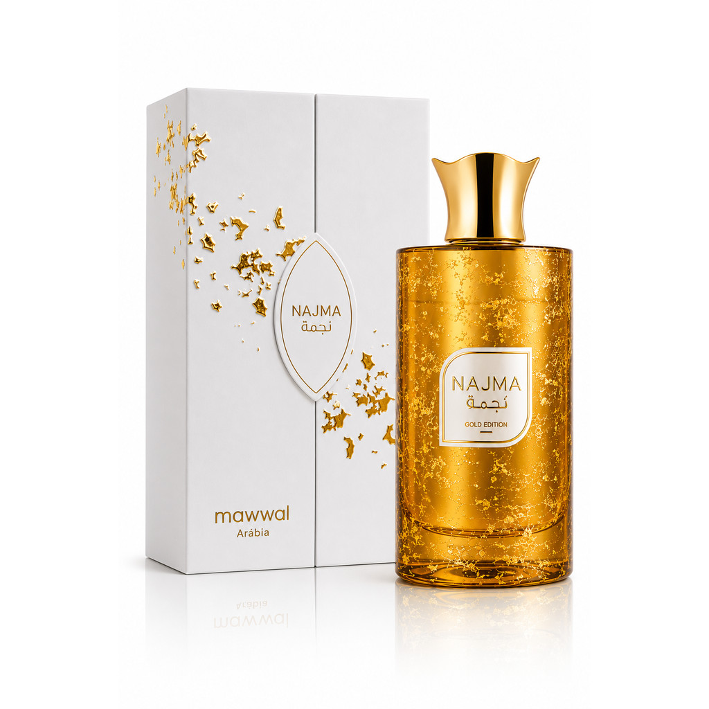Perfume Árabe Compartilhável Masculino Feminino Mawwal - Universe Najma EDP 100ml