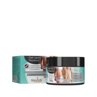 Gel Lipo Redutor de Medidas 250g Termo Ativado (Eficacia em 4 semanas) Melhora a firmeza da pele e reduz celulite