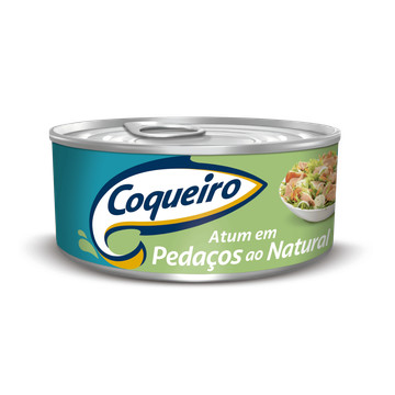 Coqueiro Atum em pedaços ao natural 170g