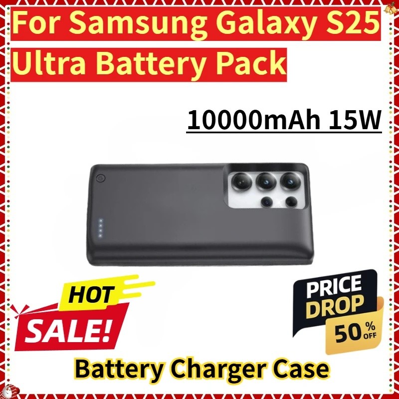 Para Samsung Galaxy S25 Ultra Bateria Nova Substituição Sem Fio Volta Clipe Powe