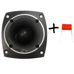 SUPER TWEETER COMPET 150W 8 OHMS + CAPACITOR