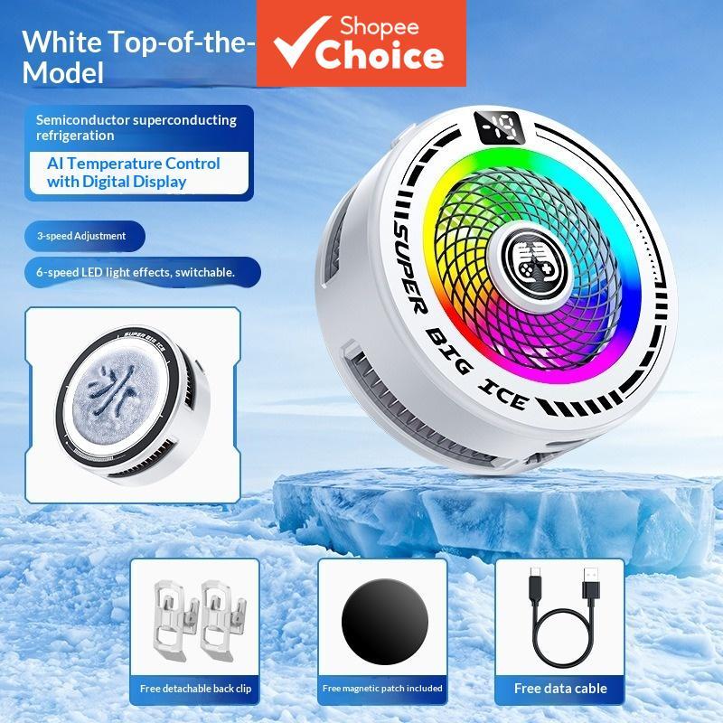 Ventilador Portátil Leftlimit Semiconductor Phone Cooler Para Telefones Celulares , Tablets E Jogos Pro X110 Ai X109 15W
