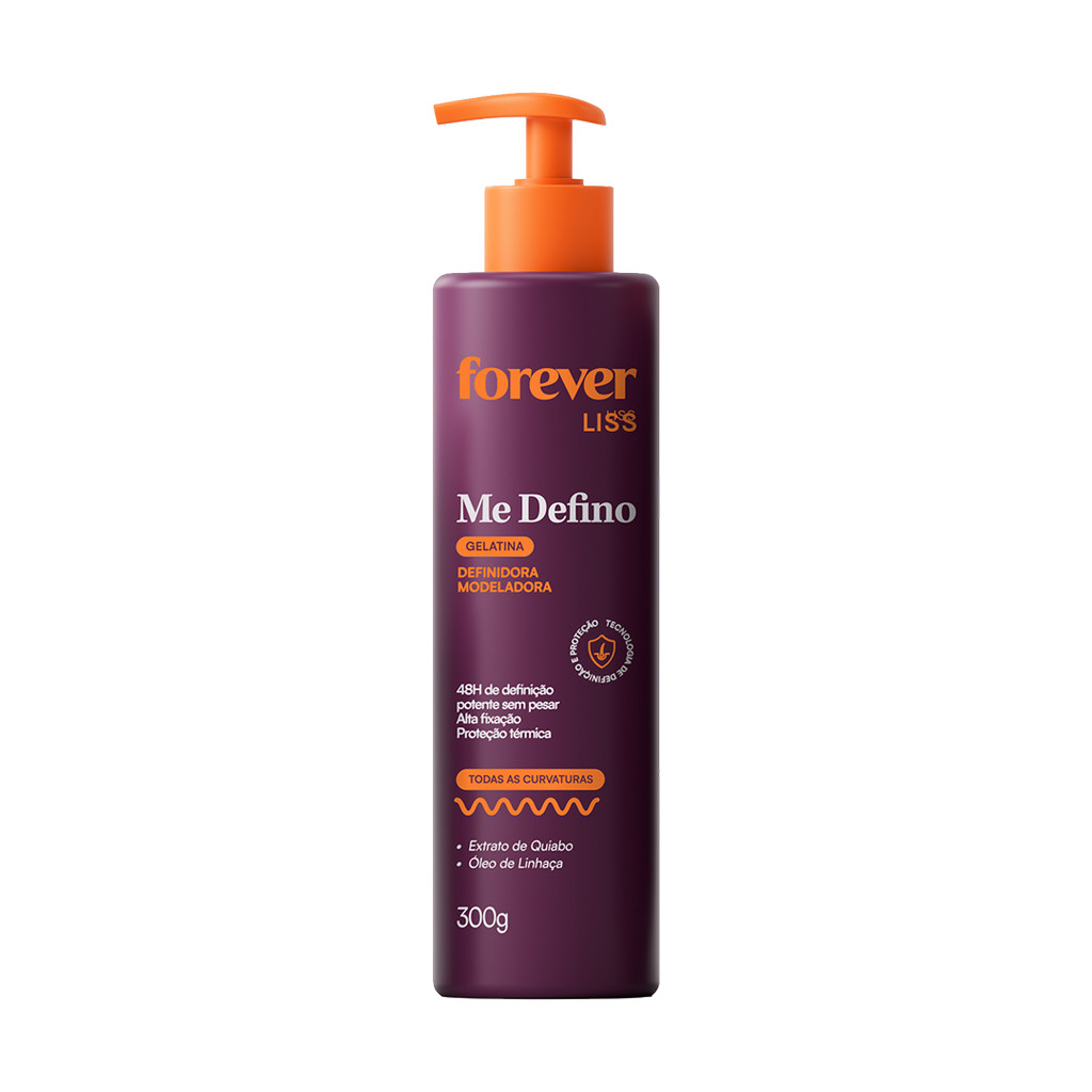 Gelatina Modeladora Me Defino Forever Liss 300g