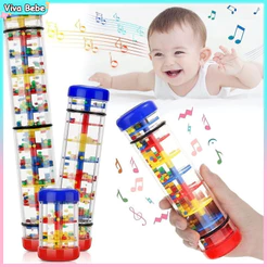 Pau De Chuva Com 40cm Musicalização Infantil Desenvolvimento Sensorial De Musicais Som