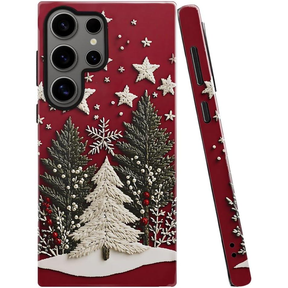 Capa para Samsung Galaxy S25 Ultra, Capa de Telefone com Estampa de Árvore de Na
