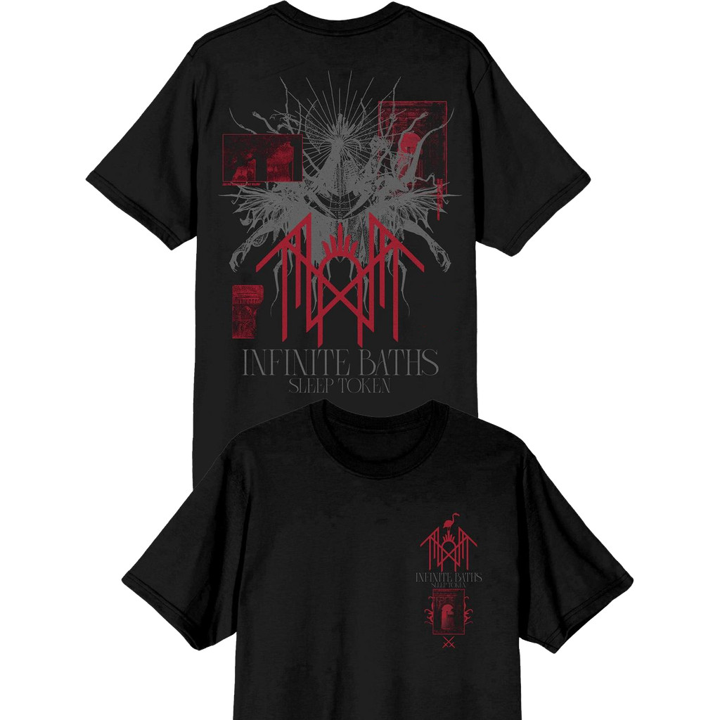 Camiseta Masculina Feminina Sleep Token Infinite Baths T-shirt Unissex Streetwear