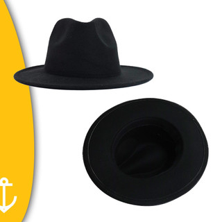 Chapéu Moda Panamá Aba Larga Casual Fedora Praia Sol Masculino Feminino Estilo Vintage