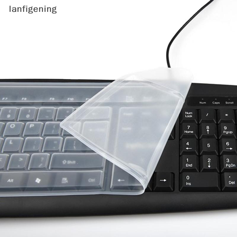 Capa Universal De Silicone Para Teclado , Protetor De Pele , Filme À Prova De Poeira Computador Desktop
