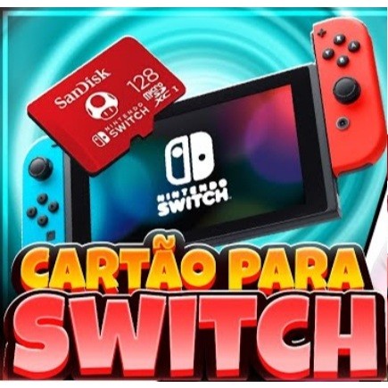 Cartão de Memória para Nintendo Switch, Steam Deck, Drones e GoPro Cartão MicroSD Cartão 256GB.
