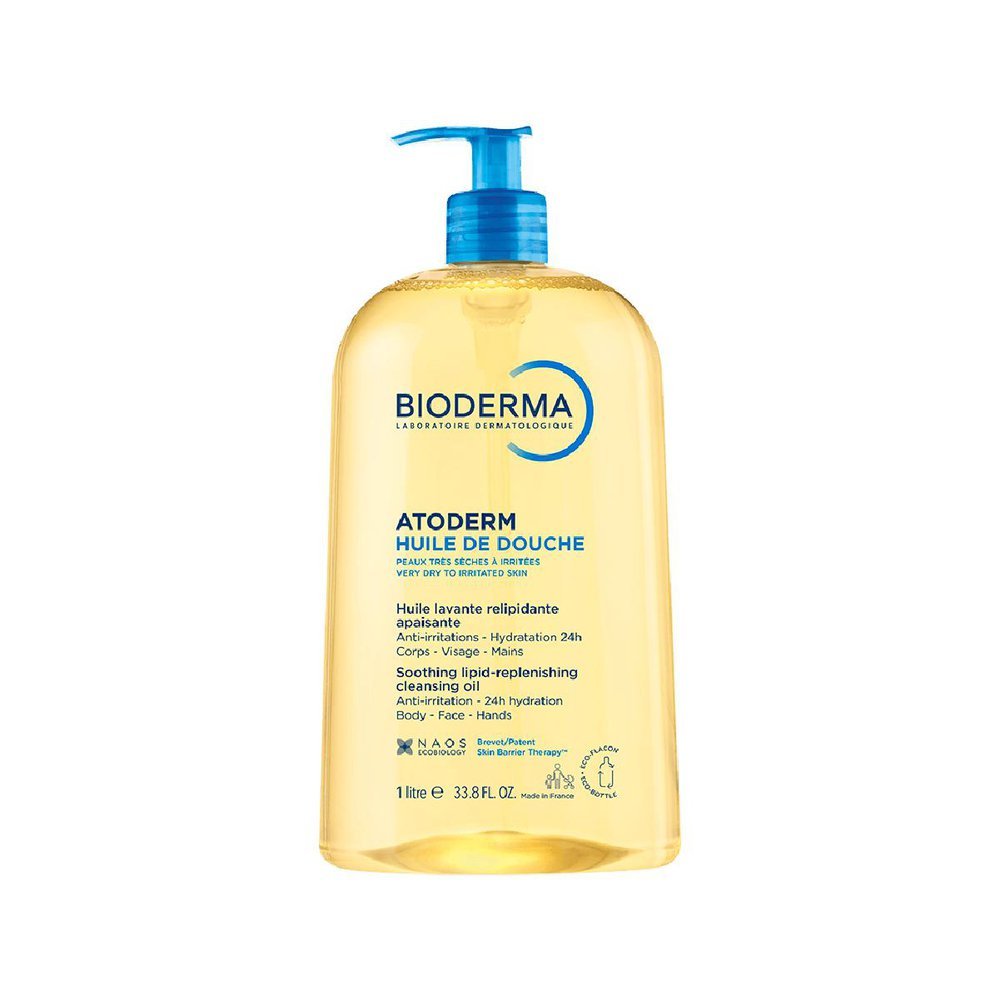 Óleo de Banho Bioderma Atoderm Higiene Hidratante Diária 1L