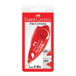 Corretivo em fita Roller 4.2mmx10m SM/7072\289506 com 1 unidade Faber-Castell