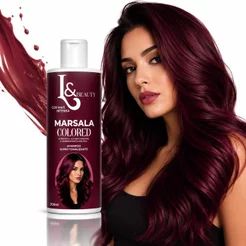 Shampoo Tonalizante Marsala L&beauty 300ml