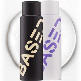 BASEDShowerDuo Conjunto de Shampoo e Condicionador com Óleo de Hortelã e Óleo de Coco, Shampoo e Condicionador Hidratant