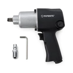 CHAVE DE IMPACTO PNEUMÁTICA 1/2" 780 NM 7500 RPM APERTO E DESAPERTO DE PARAFUSOS E PORCAS PN120178R - POTENTE BRASIL